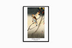 Ohara Koson - Jays on Berry Tree Poster - Hakyarts