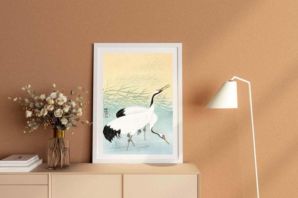Ohara Koson - Two Cranes - Hakyarts
