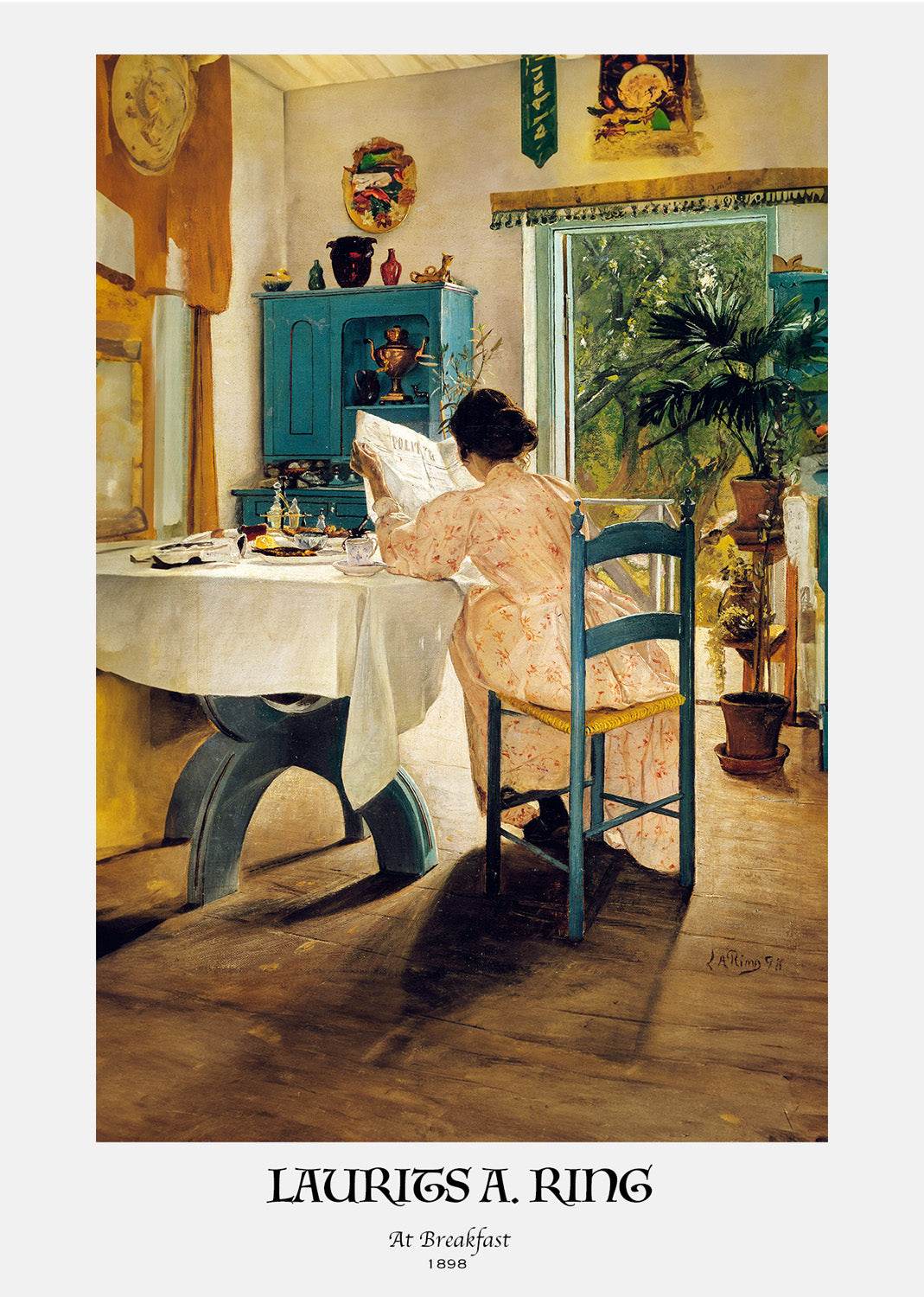 At Breakfast Poster - Hakyarts