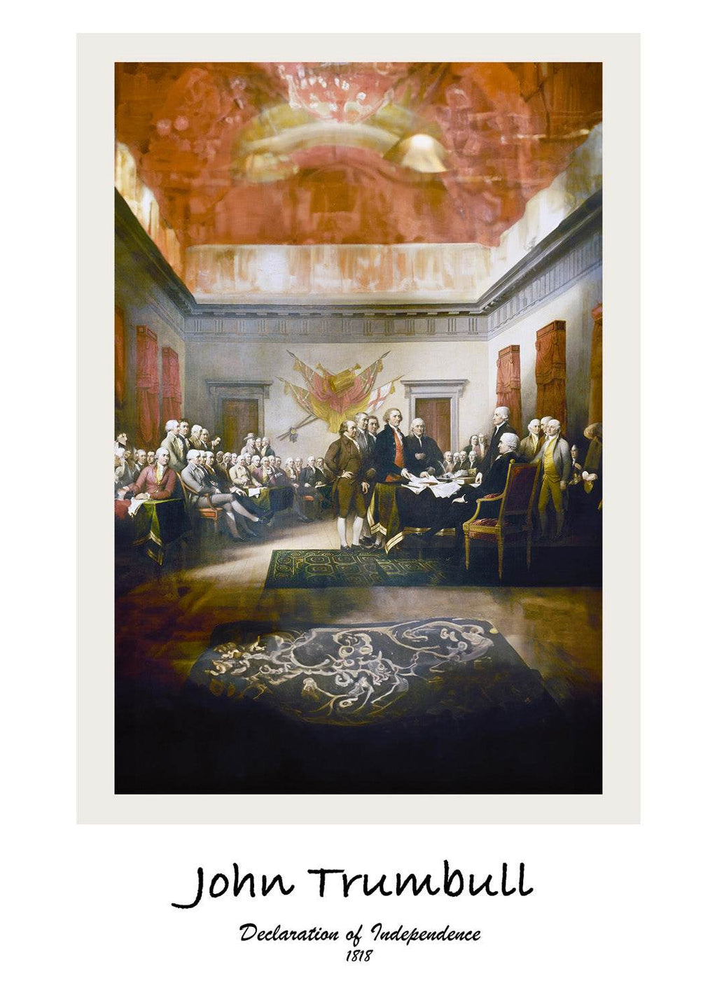Declaration of Independence Poster - Hakyarts