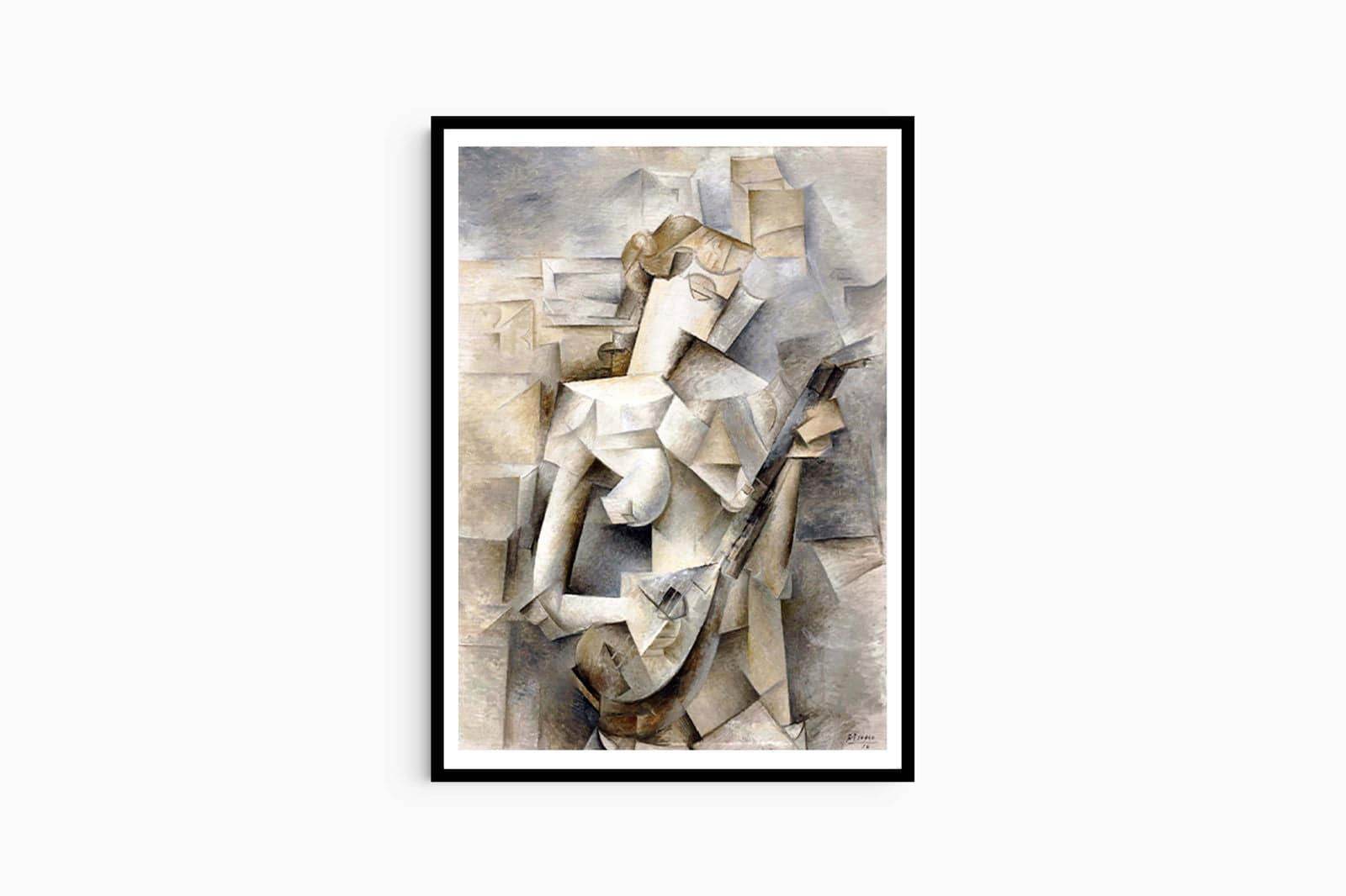 Pablo Picasso - Girl with a Mandolin - Hakyarts