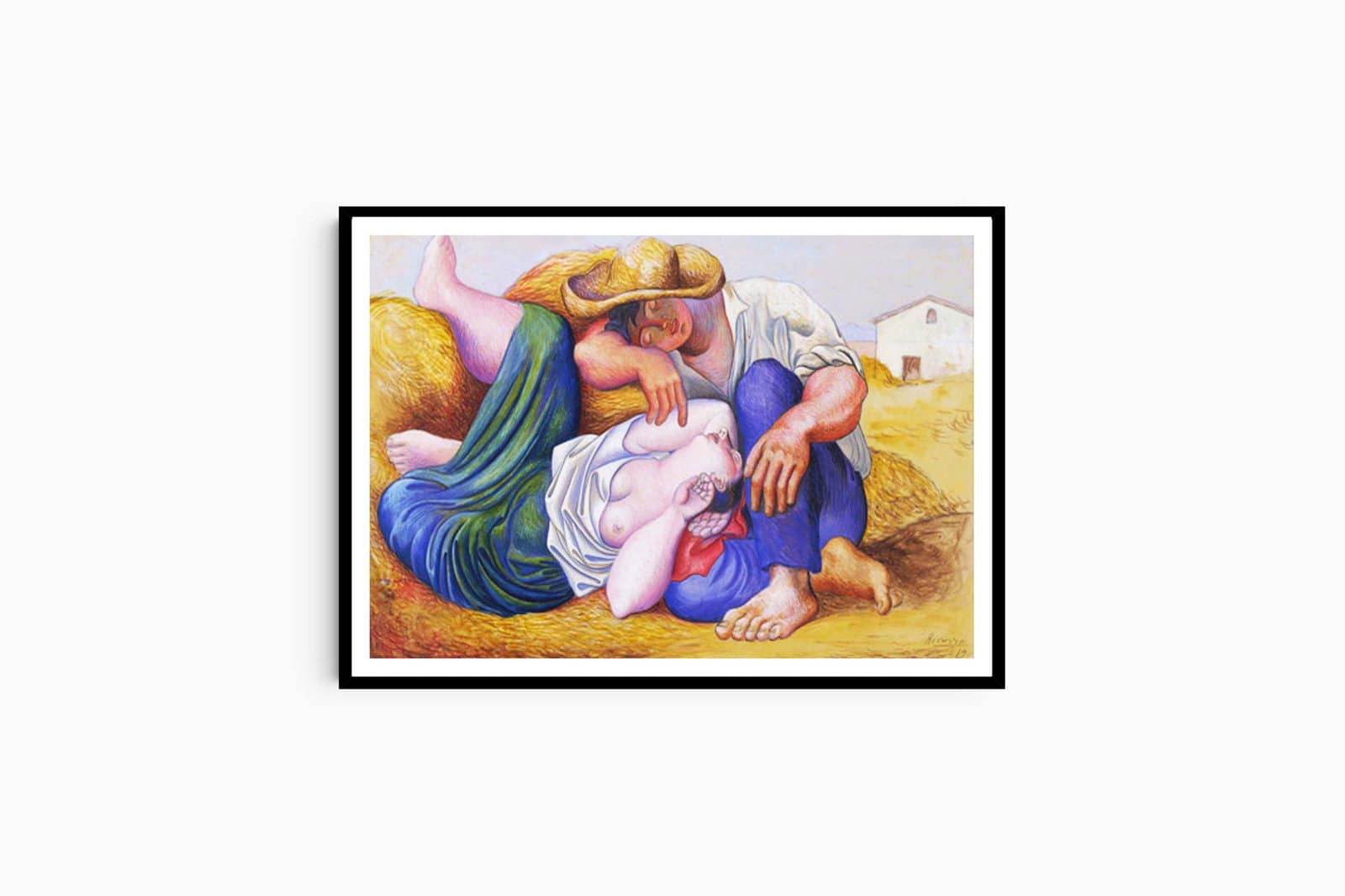 Pablo Piccasso - Sleeping Peasants - Hakyarts