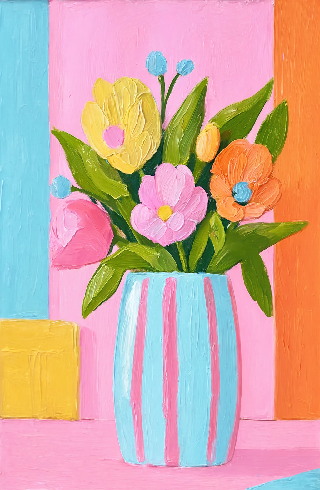 Floral Variation | Modern Floral Art Print