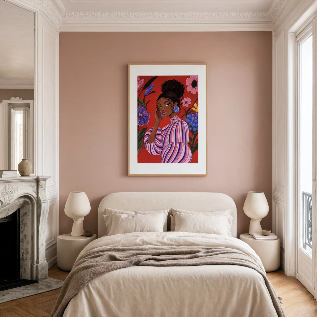 Colorful Portrait Variation | Contemporary Figurative Wall Art