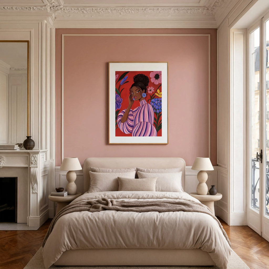 Colorful Portrait Variation | Contemporary Figurative Wall Art