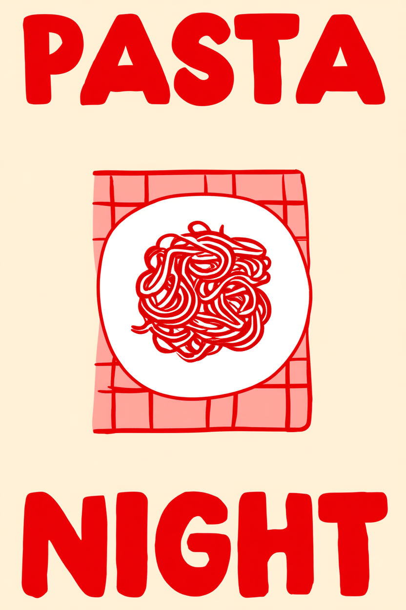 6 Fun Pasta, Wine & Dine, and Cocktail Prints – Kitchen & Dining Wall Art - Hakyarts