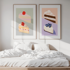 Patisserie Delights – Set of 4 Art Prints - Hakyarts