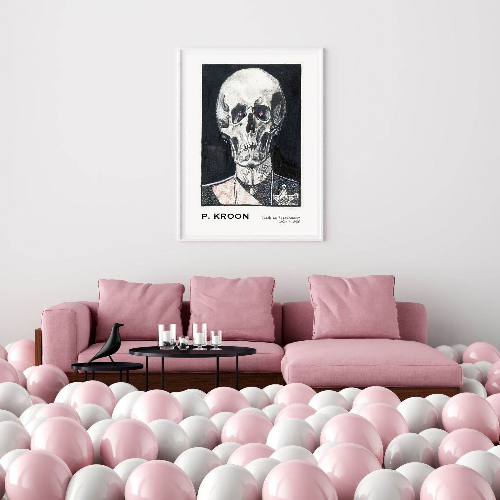 Patrick Kroon - Death as a Peacemaker Poster - Hakyarts