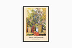 Paul Cézanne - Pots en terre cuite et fleurs Poster