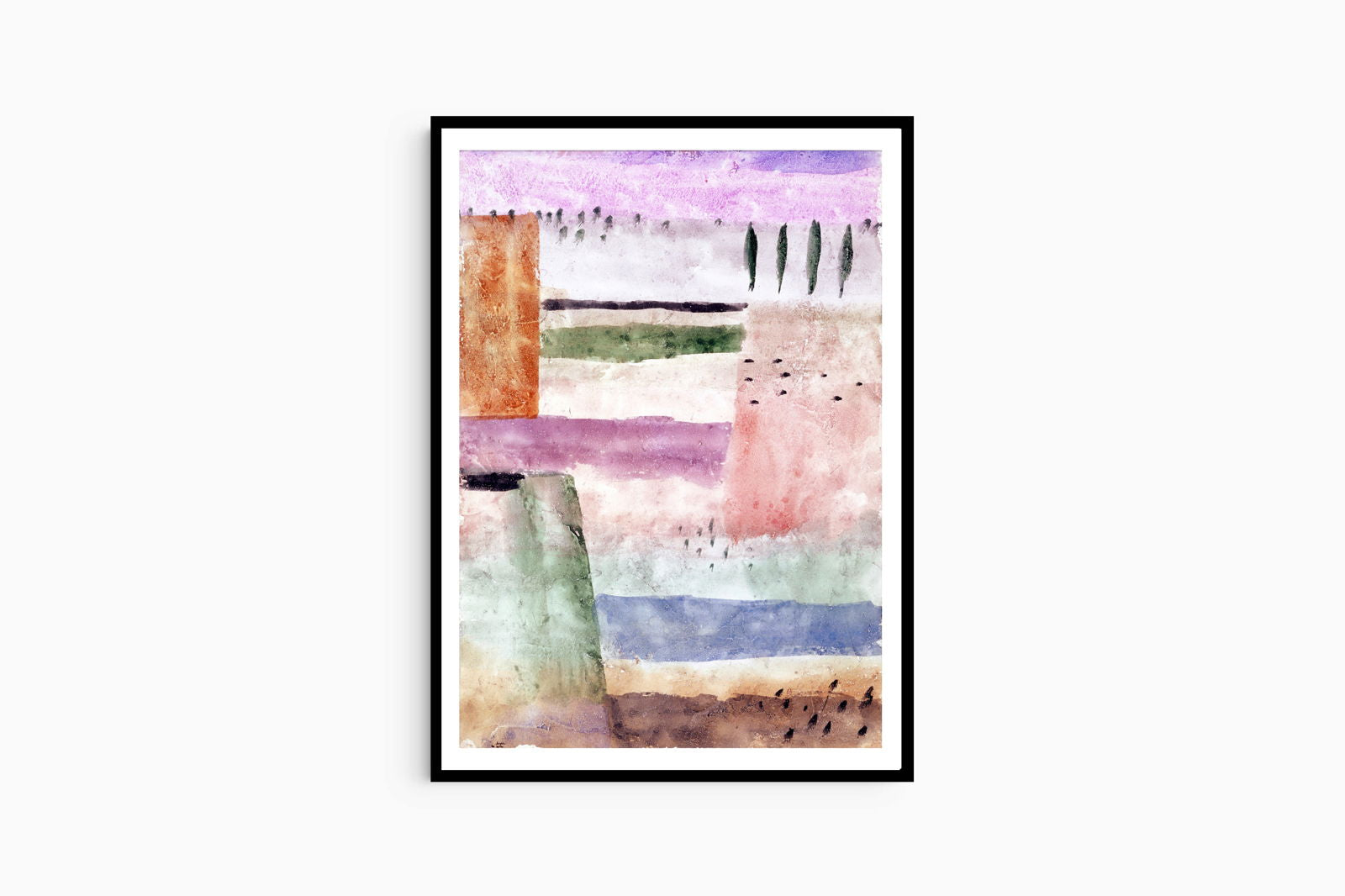 Paul Klee - Landscape with Poplars