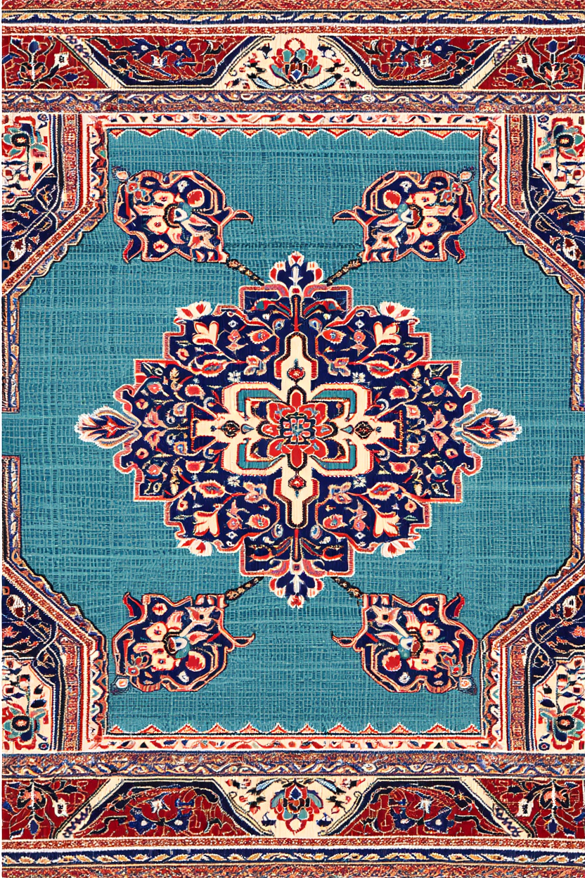 Persian Print III | Orientalist Rug-Inspired Art Print
