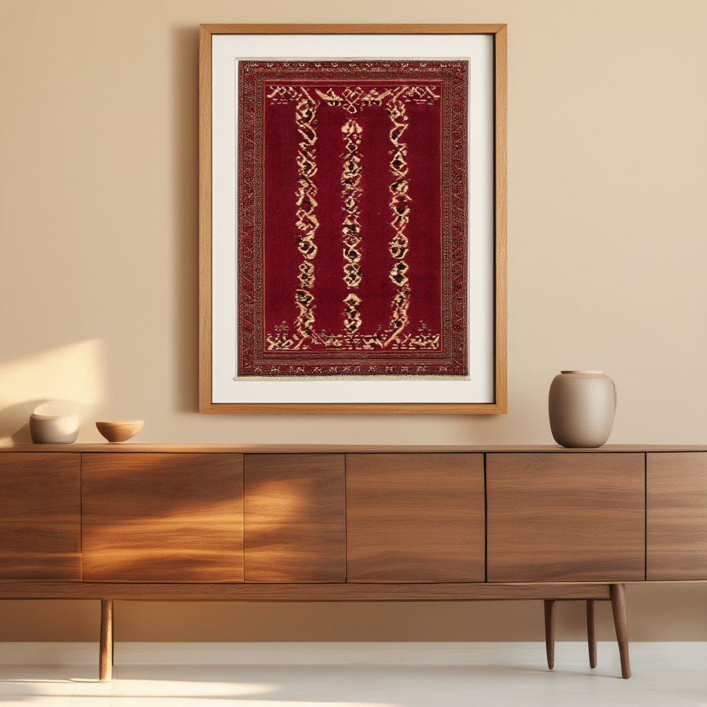 Baluchi Rug Variation IV | Orientalist Rug Art Print