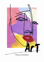 Picasso Art Exhibition Poster
