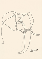 The Elephant – Pablo Picasso | Musée d'Orsay Archive Art Print