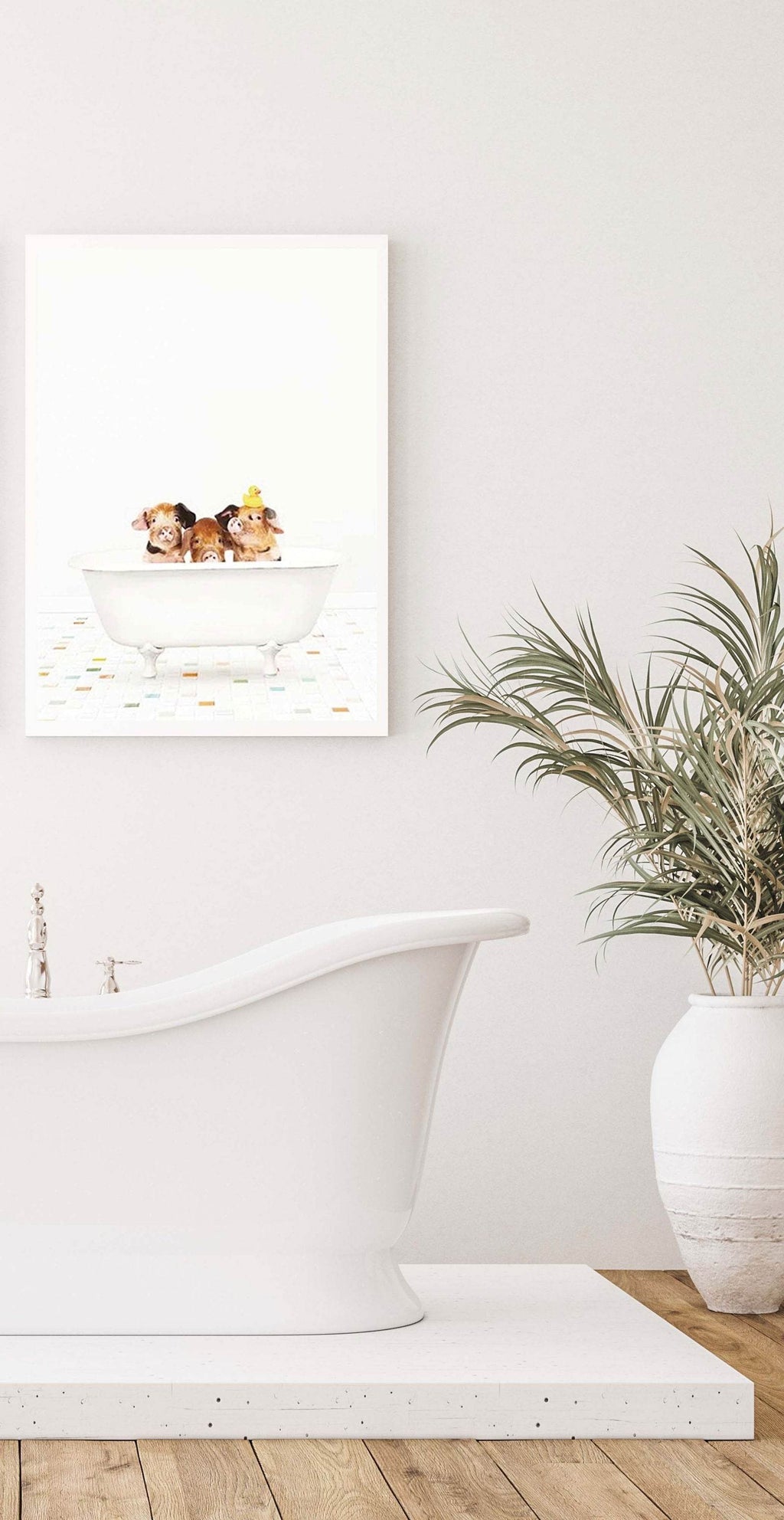 Pigs in A Bathtub Poster - Hakyarts