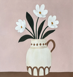 Meadow Flowers Illustration | Contemporary Botanical Print