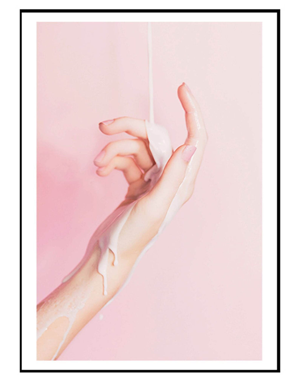 Pink Foam Poster - Hakyarts