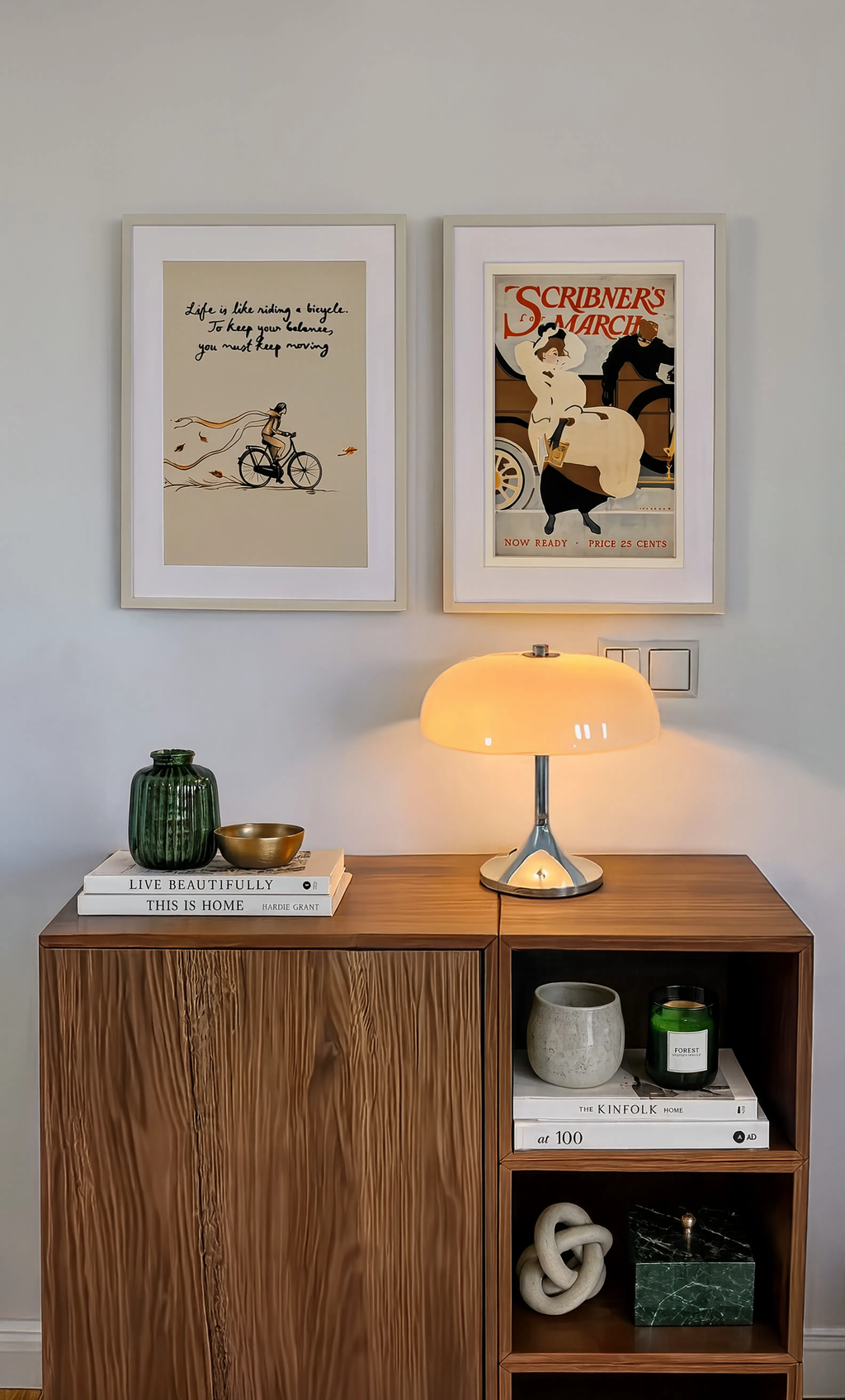 Set of 2 Bicycle Life Prints – Cabaret Dancers & Vintage Burlesque Gallery Set