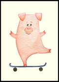 Playful Pig