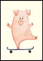 Playful Pig