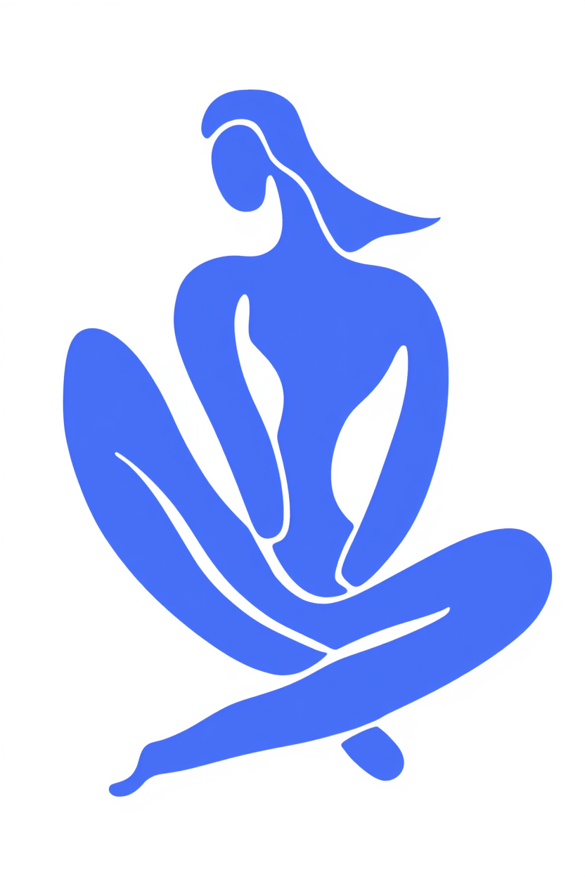Blue Matisse Line Art – Set of 4 Modern Prints - Hakyarts