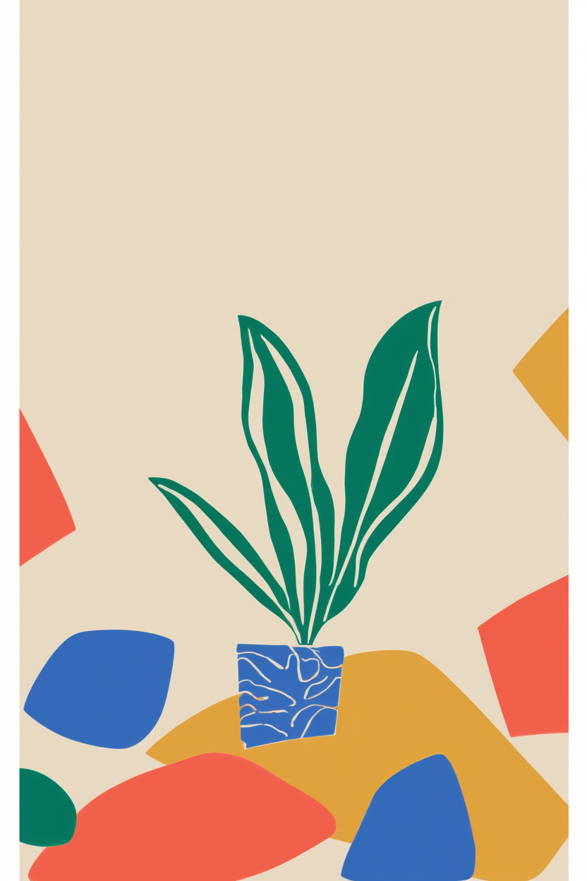 Vibrant Abstractions – Set of 5 Matisse-Inspired Prints - Hakyarts