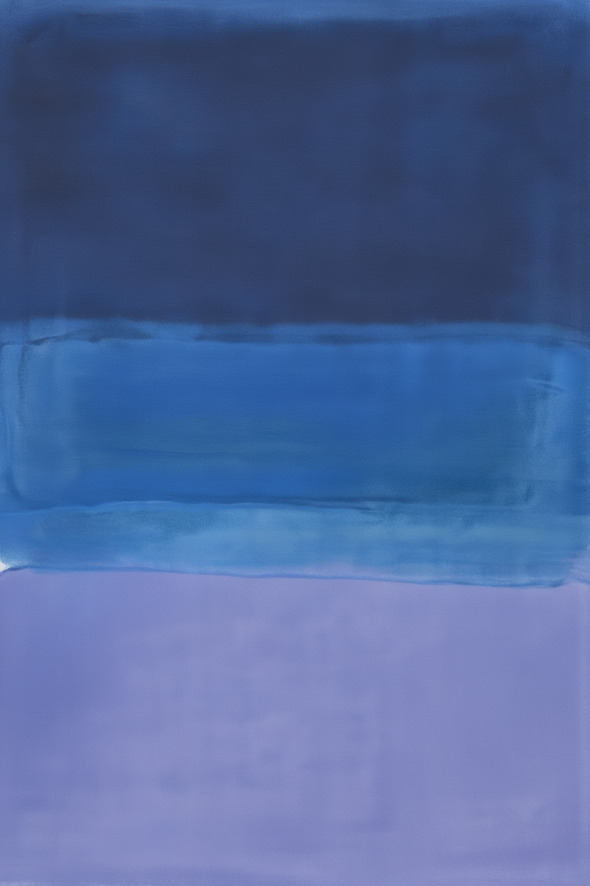 Rothko Inspired Set – Living Room 3 Prints - Hakyarts