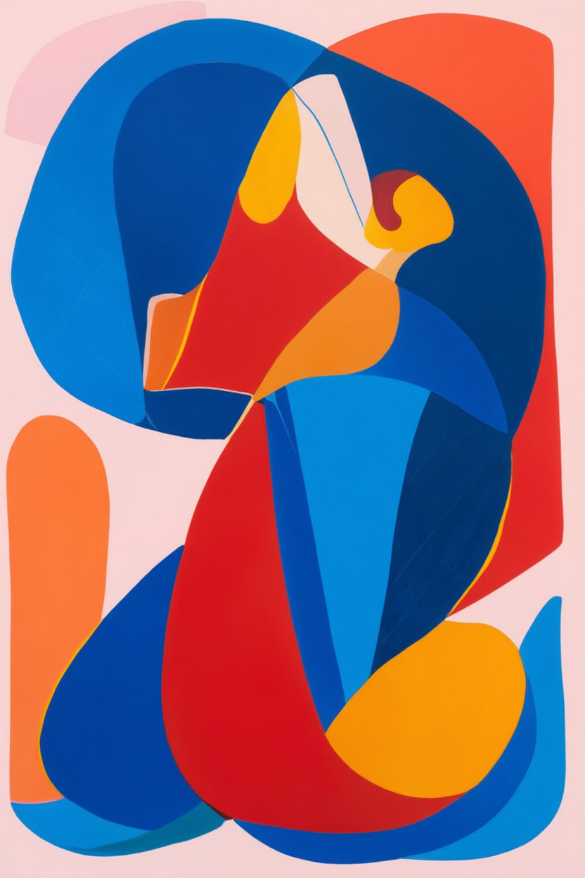 Mixed Picasso & Matisse Abstract Collection – Bedroom Set of 5 - Hakyarts