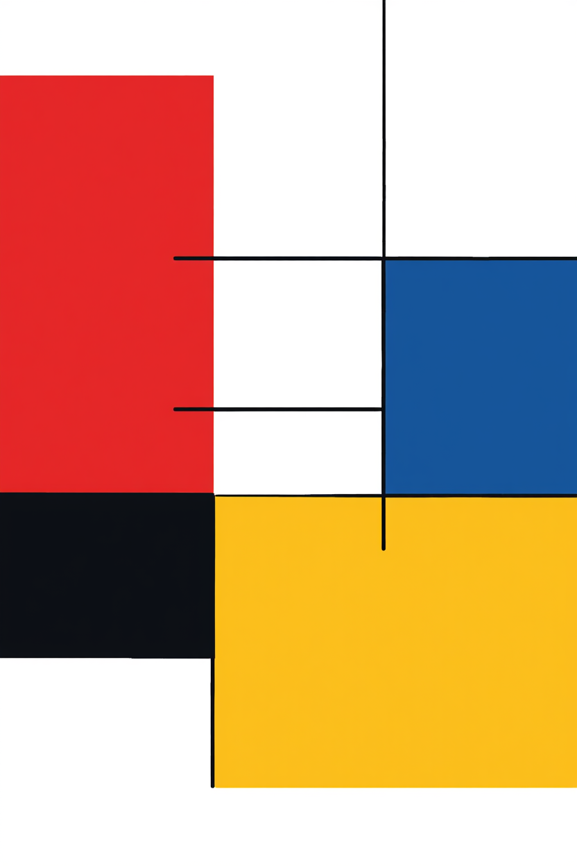 Bauhaus Harmony – Set of 3 Art Prints - Hakyarts