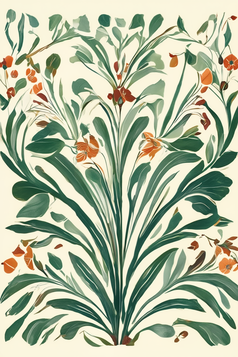 Floral Harmony – William Morris Collection, Set of 5 Prints - Hakyarts