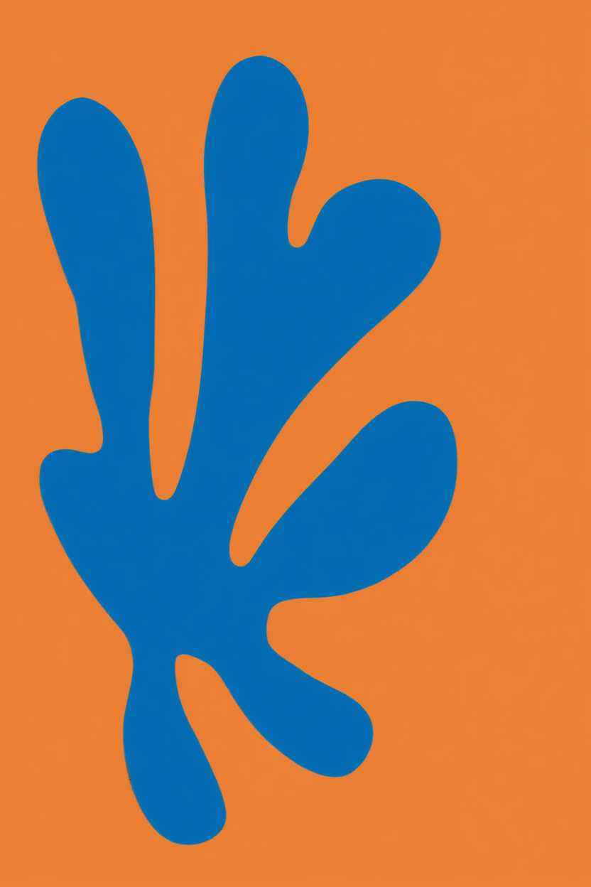 Vibrant Abstractions – Set of 5 Matisse-Inspired Prints - Hakyarts