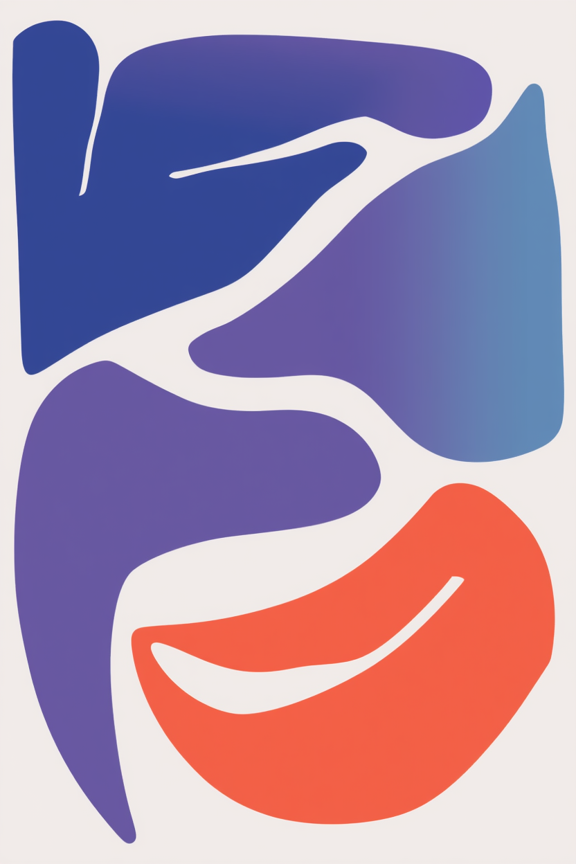 Matisse Trio – Set of 3 Colorful Abstract Prints