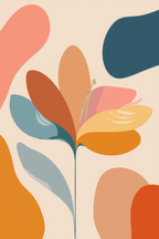 Boho Chic – Set of 3 Abstract Girl & Wine Prints - Hakyarts