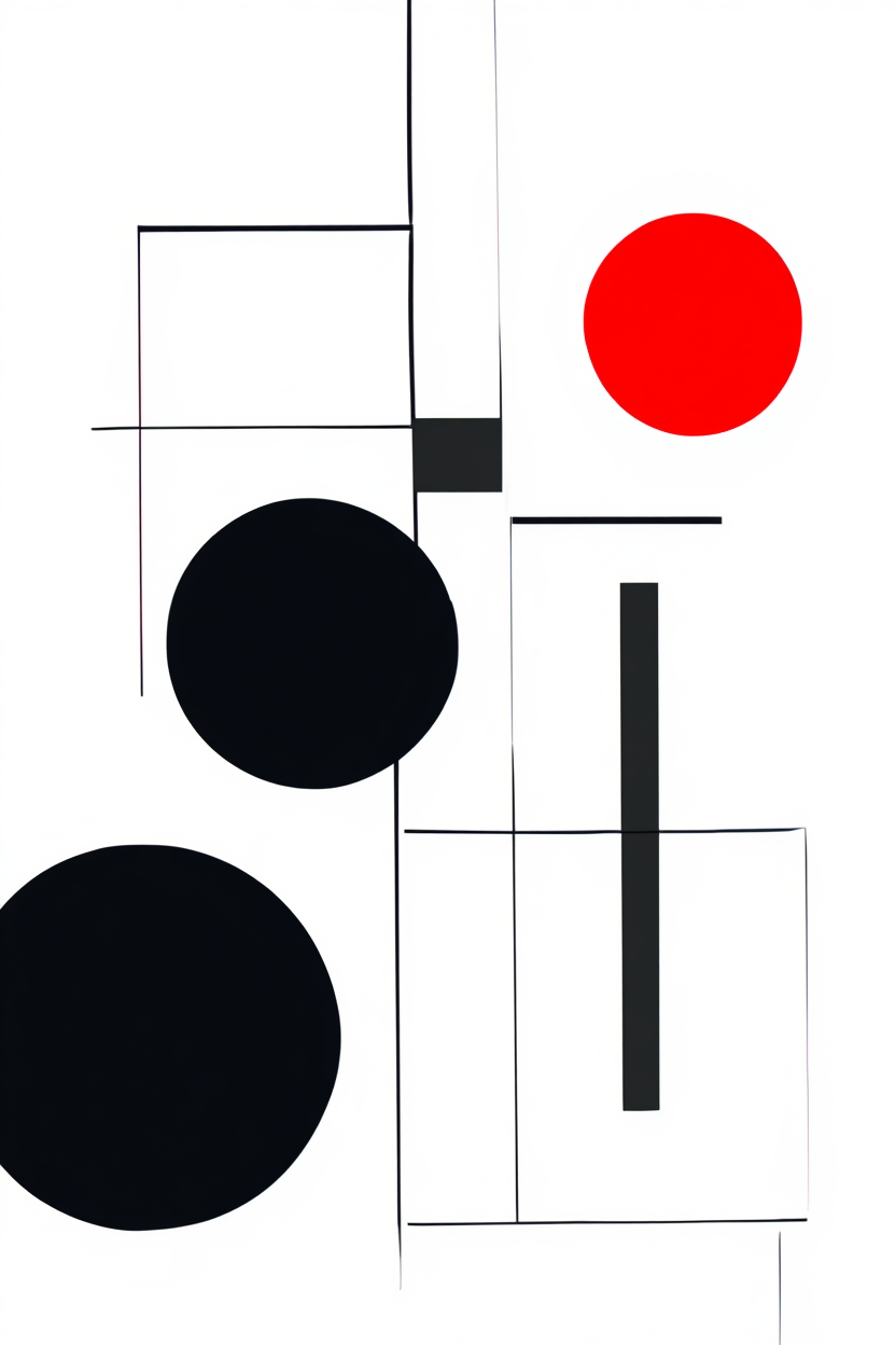 Bauhaus Harmony – Set of 3 Art Prints - Hakyarts