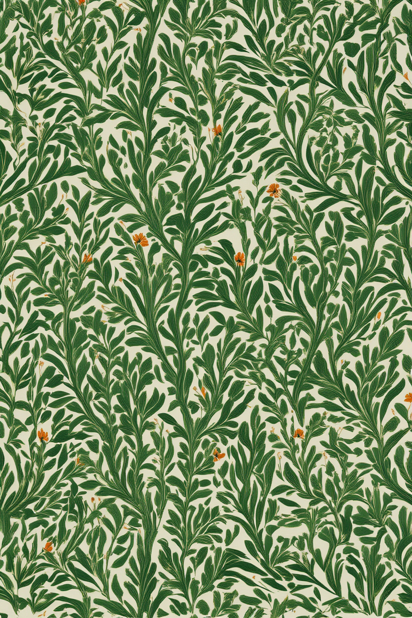 Floral Harmony – William Morris Collection, Set of 5 Prints - Hakyarts