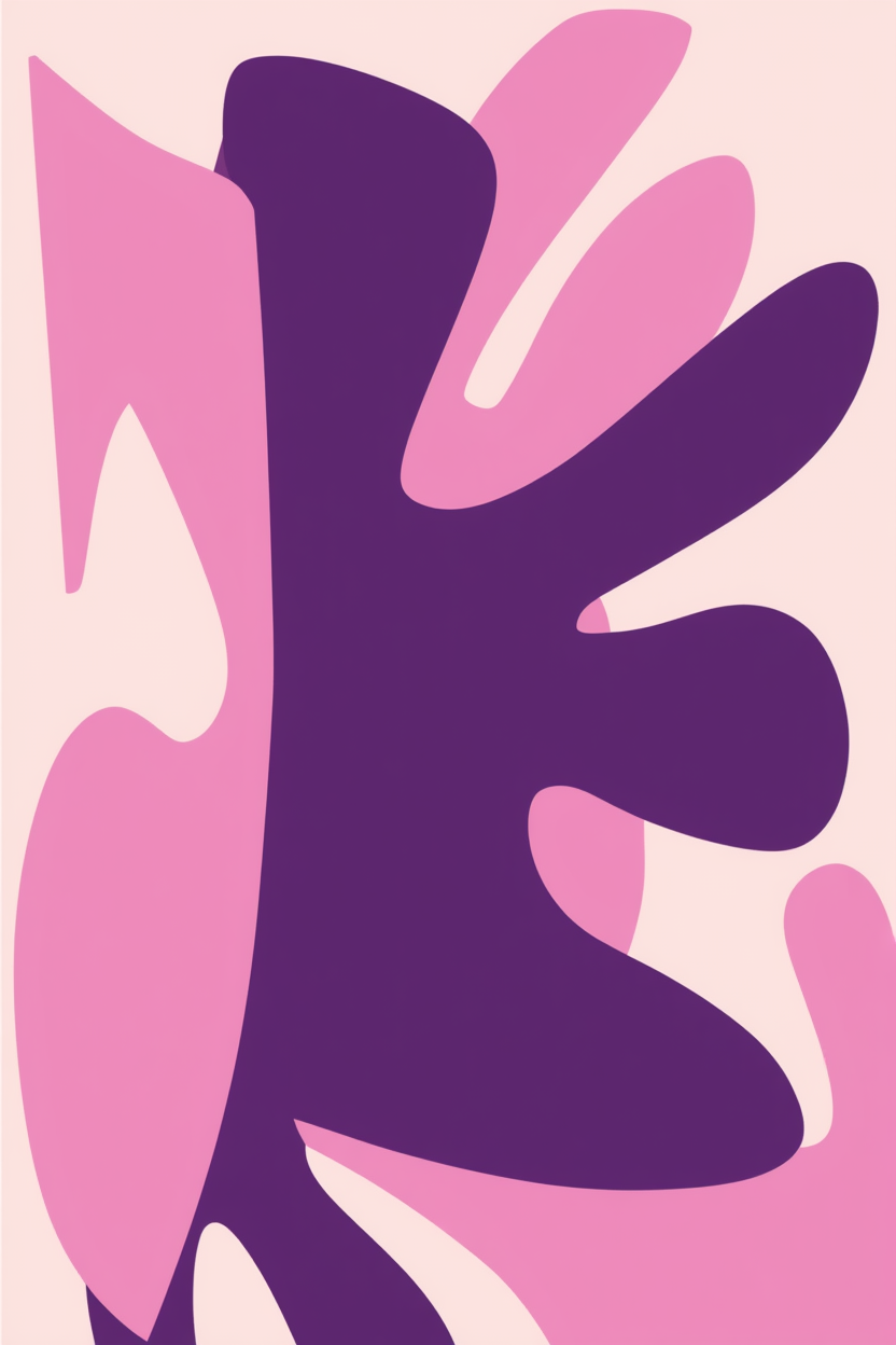 Matisse Moments – Set of 4 Colorful Abstract Prints - Hakyarts