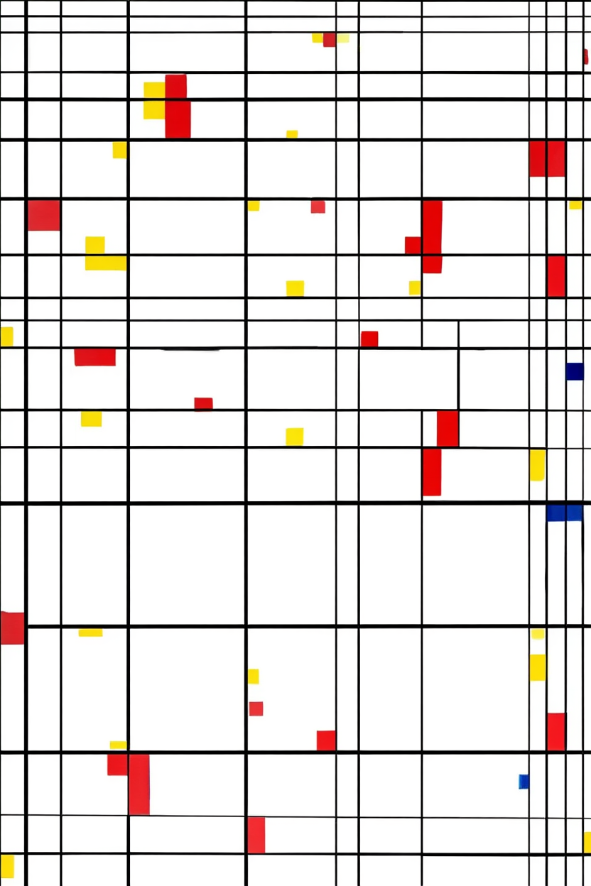 Piet Mondrian – Mix & Match Geometric Prints
