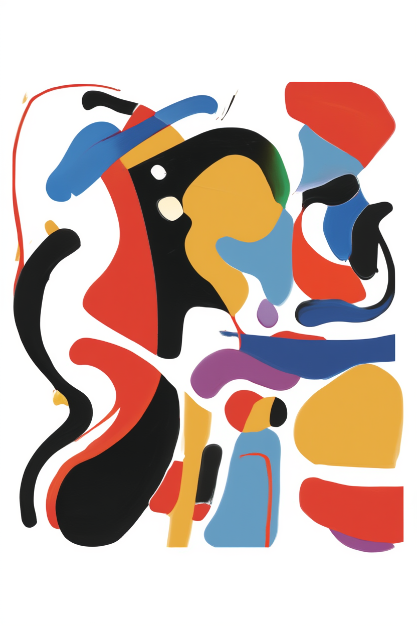 Mixed Picasso & Matisse Abstract Collection – Bedroom Set of 5 - Hakyarts