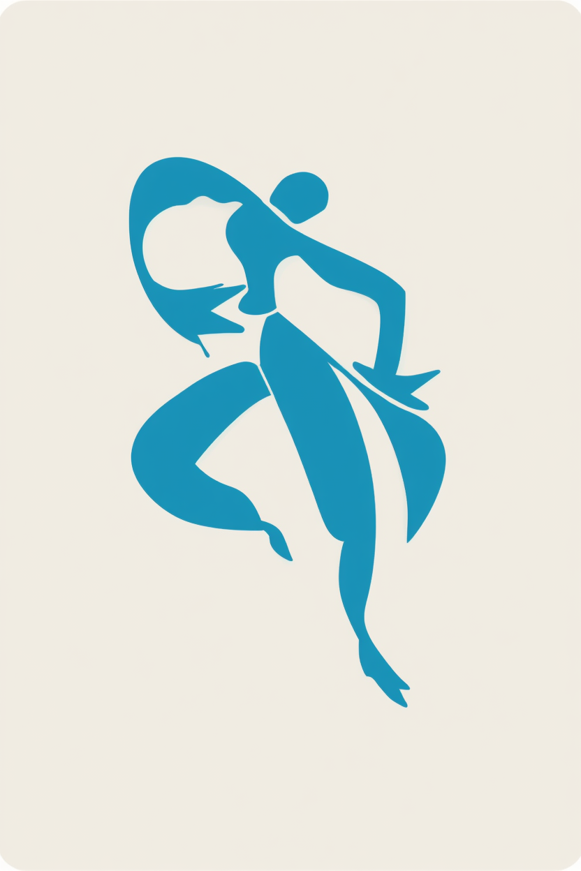 Vintage Blue Matisse Line Art – Set of 4 - Hakyarts