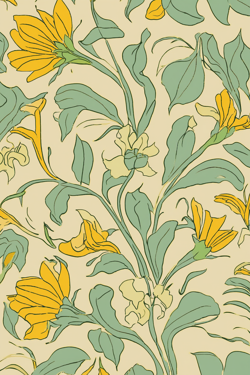 William Morris Botanical Collection – Set of 5 Art Prints - Hakyarts