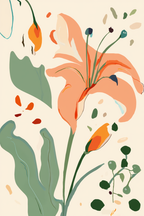 Boho Vibes – Set of 5 Abstract Art Prints - Hakyarts