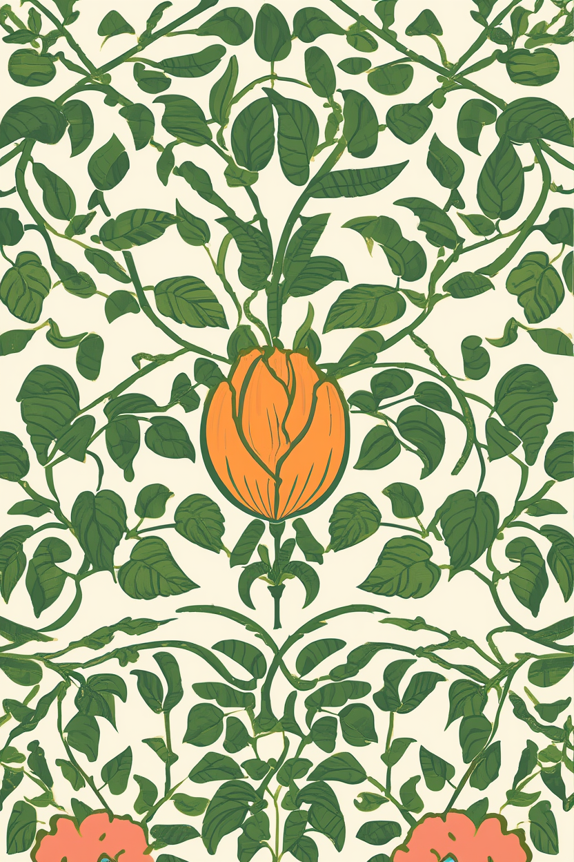 William Morris Botanical Collection – Set of 5 Art Prints - Hakyarts