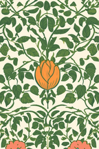 William Morris Botanical Collection – Set of 5 Art Prints - Hakyarts