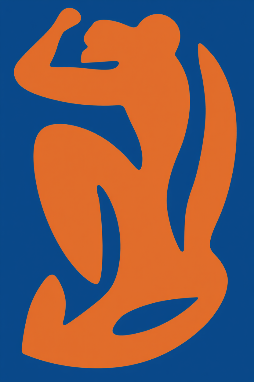 Vibrant Abstractions – Set of 5 Matisse-Inspired Prints - Hakyarts