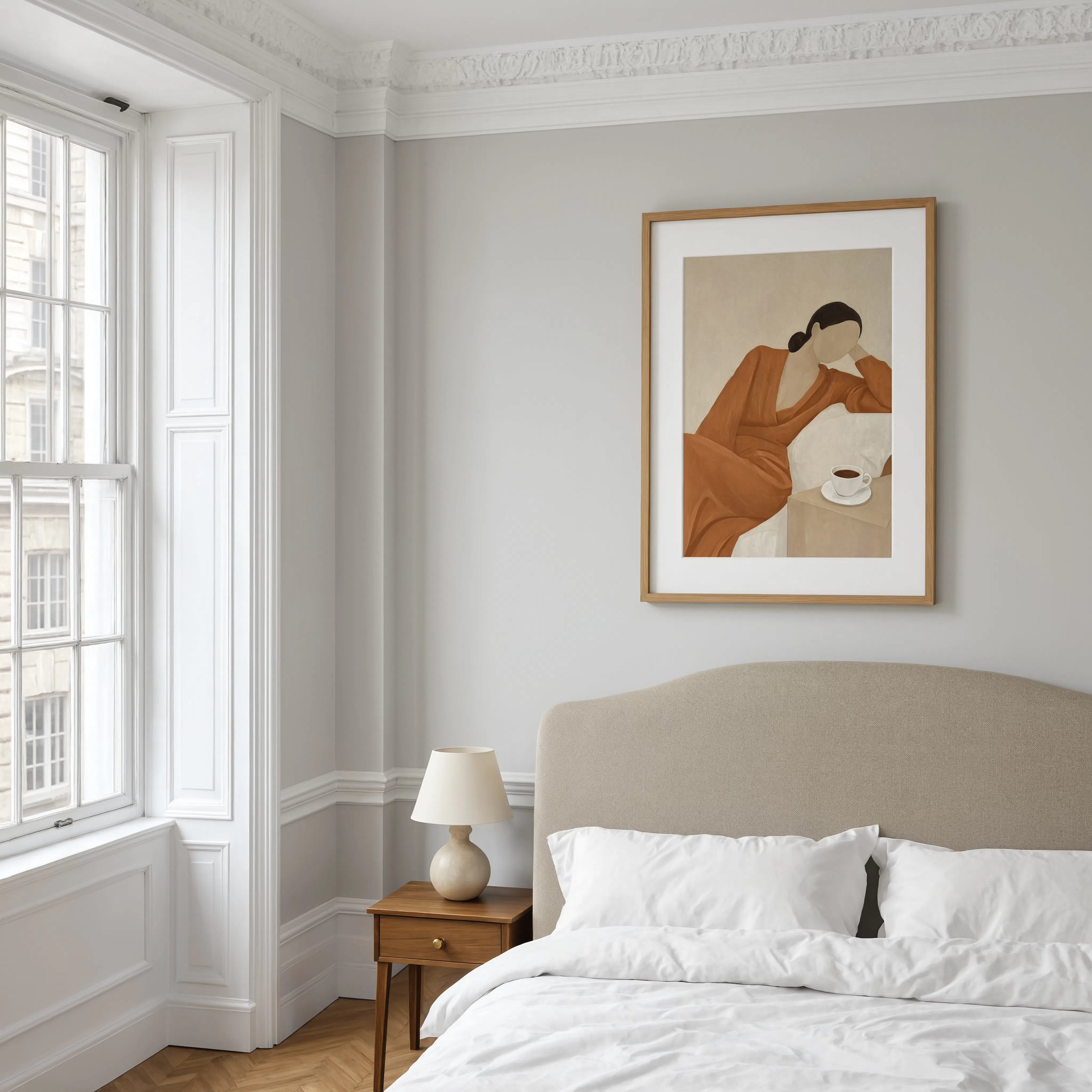 Figurative with Tea | Contemporary Figurative Wall Art