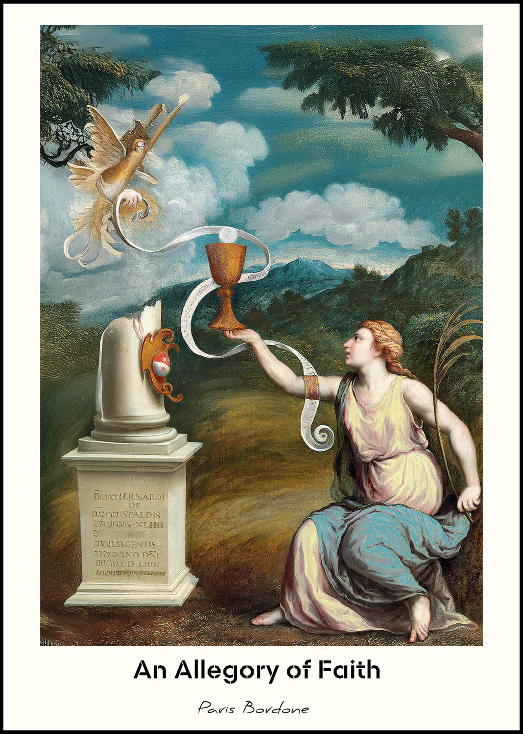 An Allegory of Faith Poster