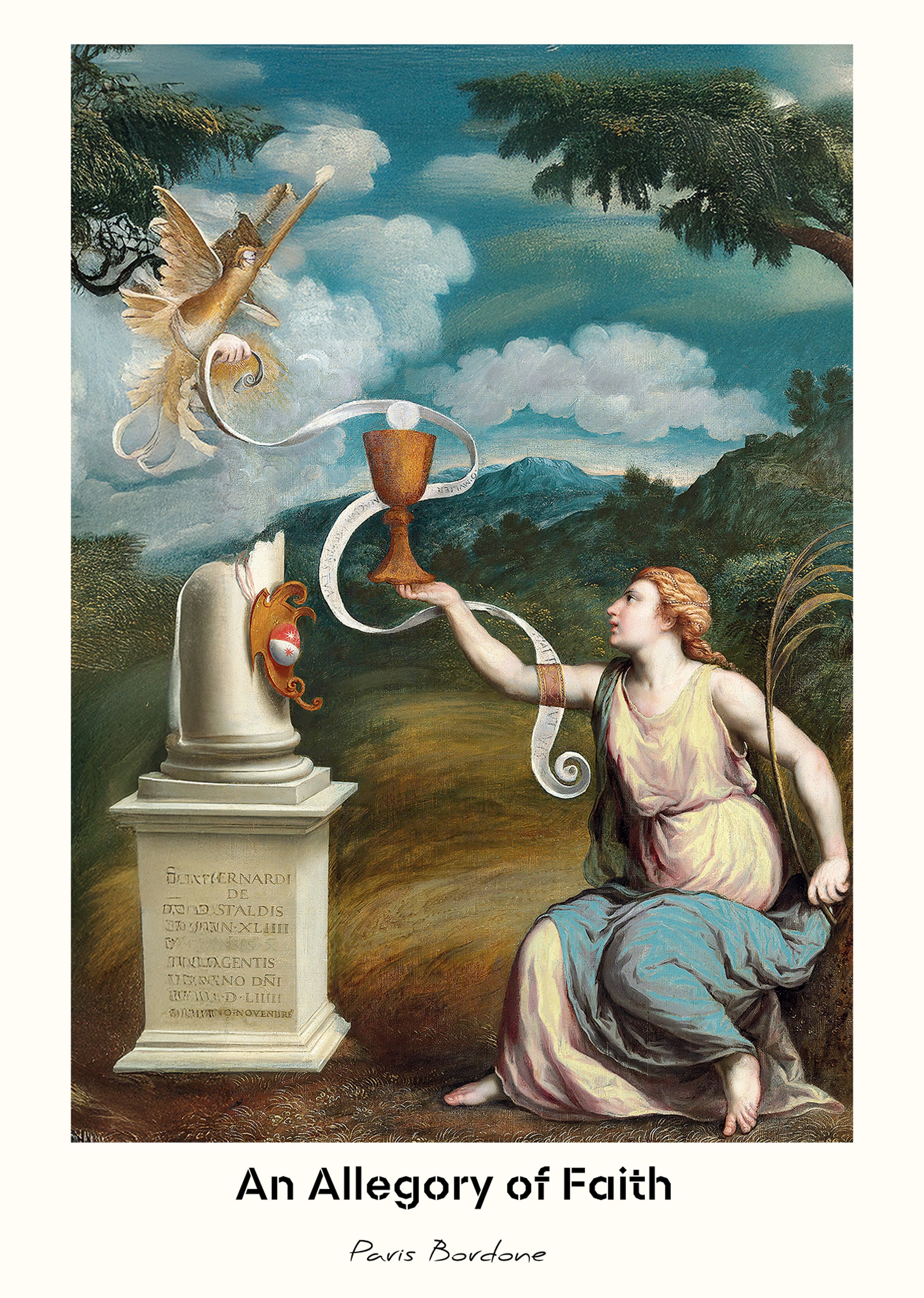 An Allegory of Faith Poster
