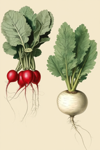 Set of 4 Botanical Kitchen Art Prints – Quartet Collection - Hakyarts