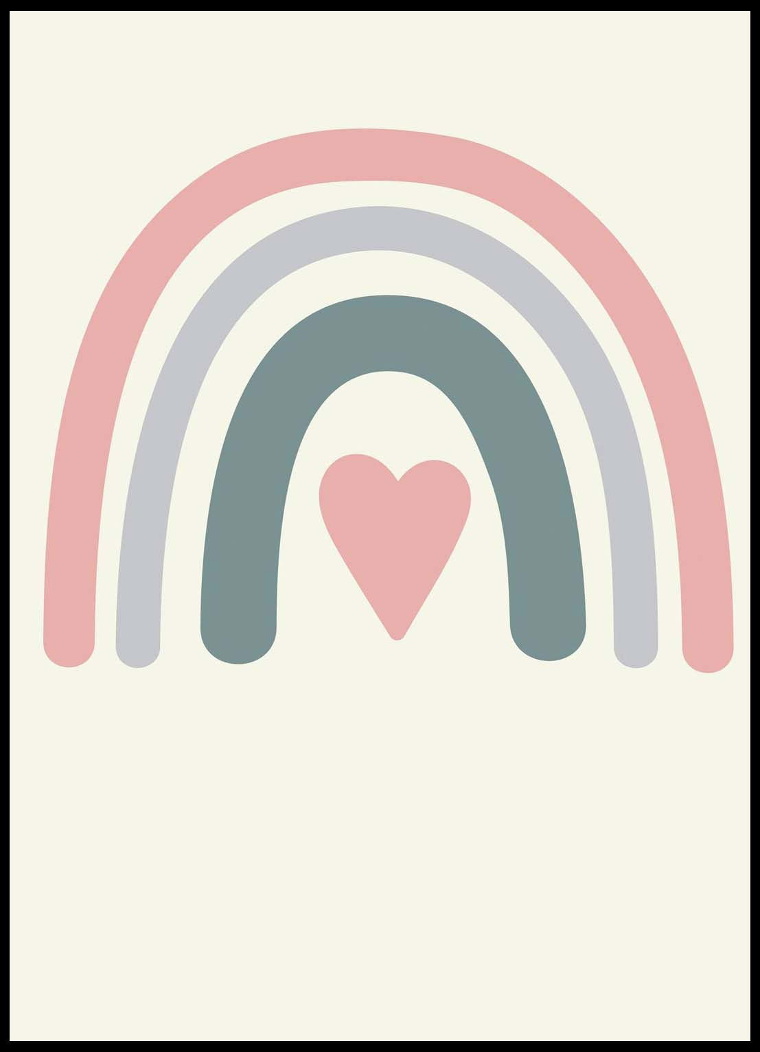 Rain Bow Poster No 1