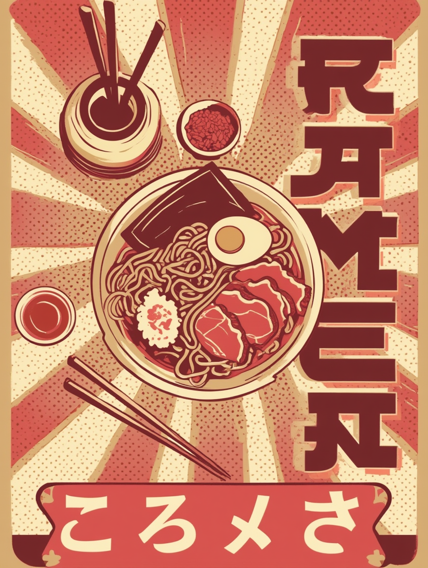 Ramen Lover – Minimalist Japanese Food Wall Art